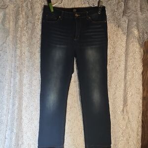 Jones New York Dark Wash Women's Ankle Jeans